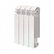 Биметаллический радиатор 4 секции GLOBAL STYLE PLUS 350, 425х320х95 